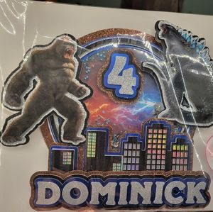 Paper cake topper any theme or personalization